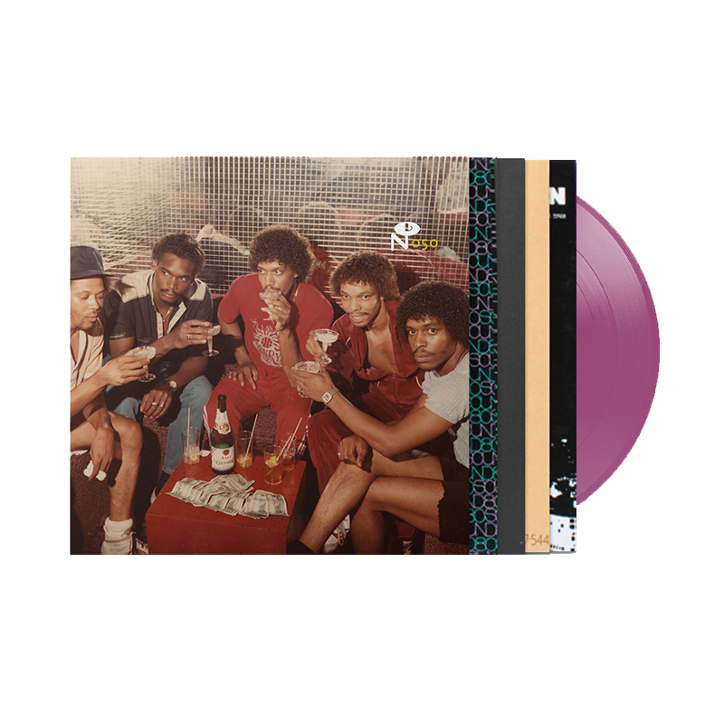 Forecasting The Minneapolis Sound vinyl record showing vintage group photo and purple vinyl from Numero Group reissue.