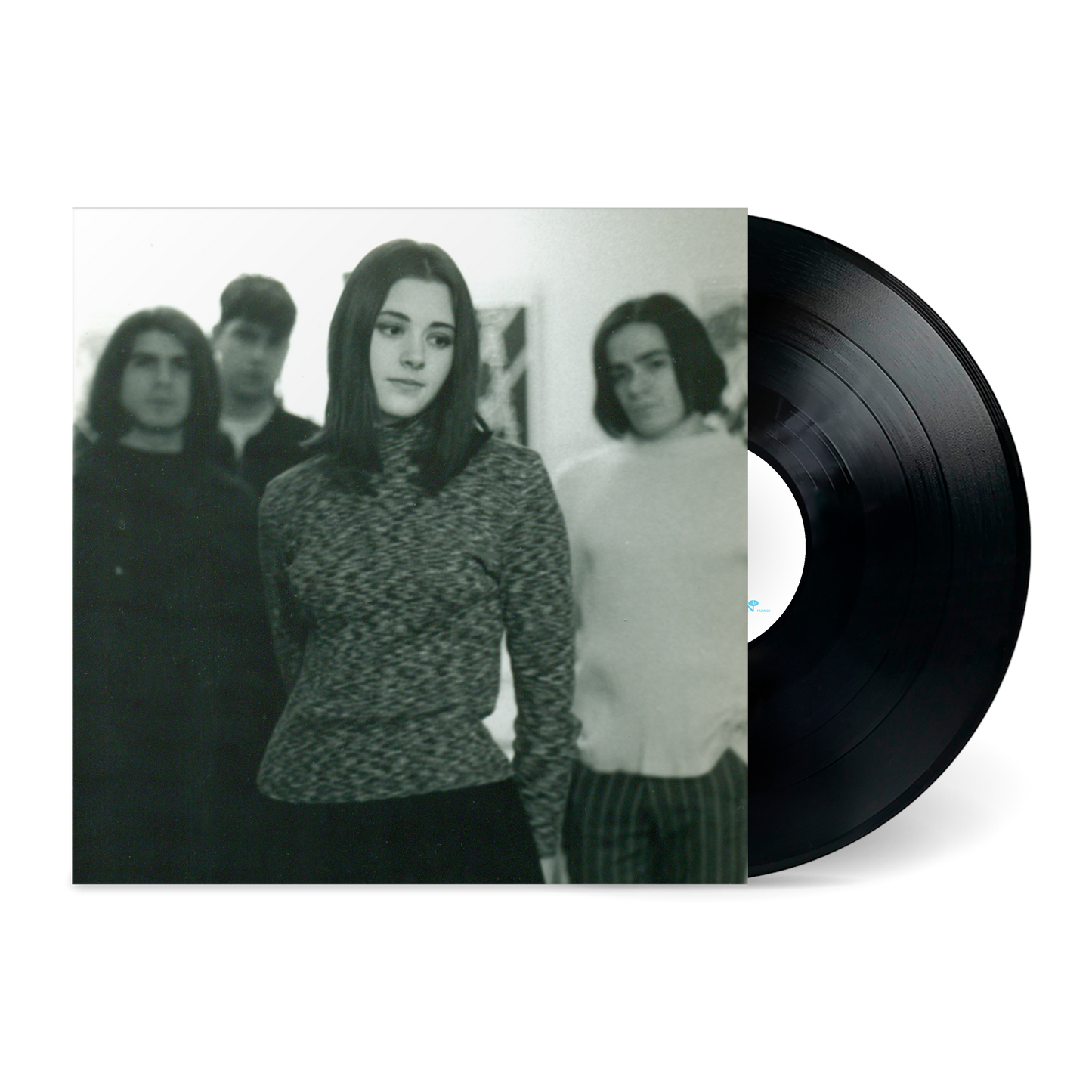 Ozean vinyl record with black and white cover featuring four band members in a soft-focused portrait style