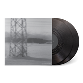 No One Waved Goodbye vinyl record with blurred black and white cover featuring a power line tower and landscape.