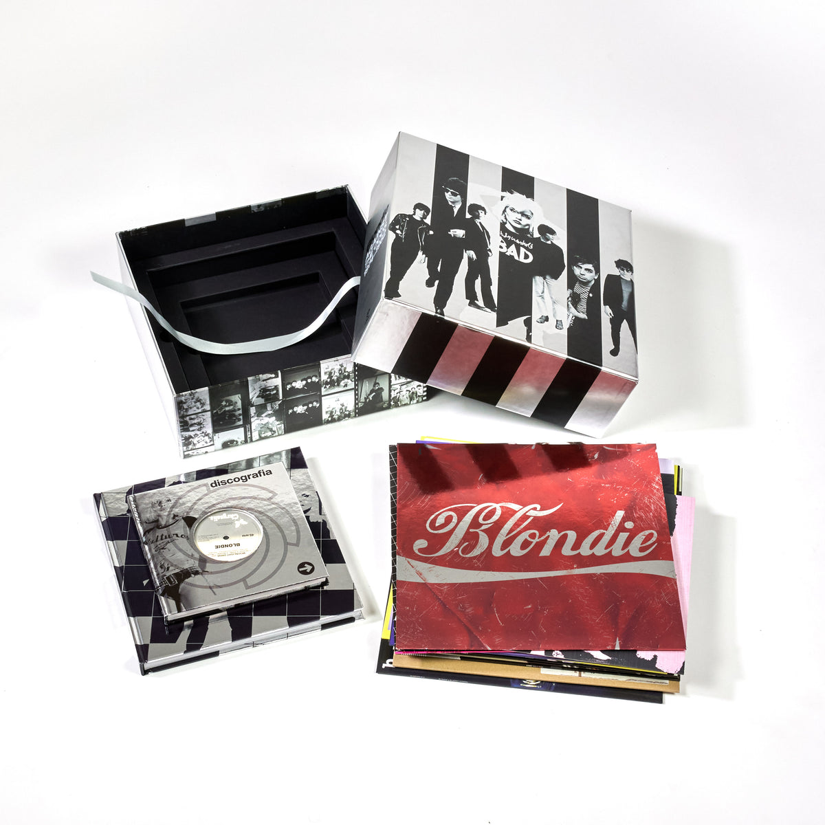 Collectors box set with photos, vinyl and booklet for Against The Odds: 1974-1982 by Blondie