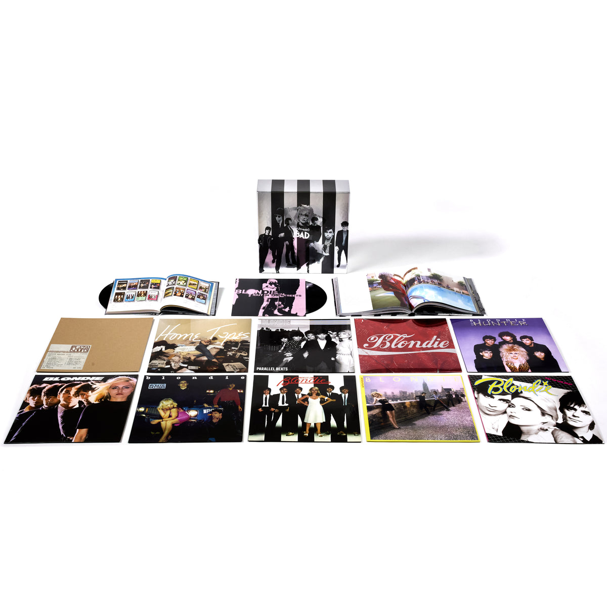 Complete vinyl and CD set with colorful album covers and booklets for Against The Odds: 1974-1982 rare records collection