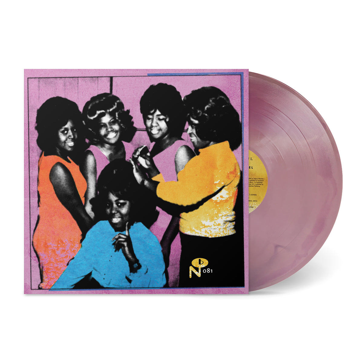 The Shiptown Label (2xLP) vinyl record with retro cover art featuring five women in colorful clothing.