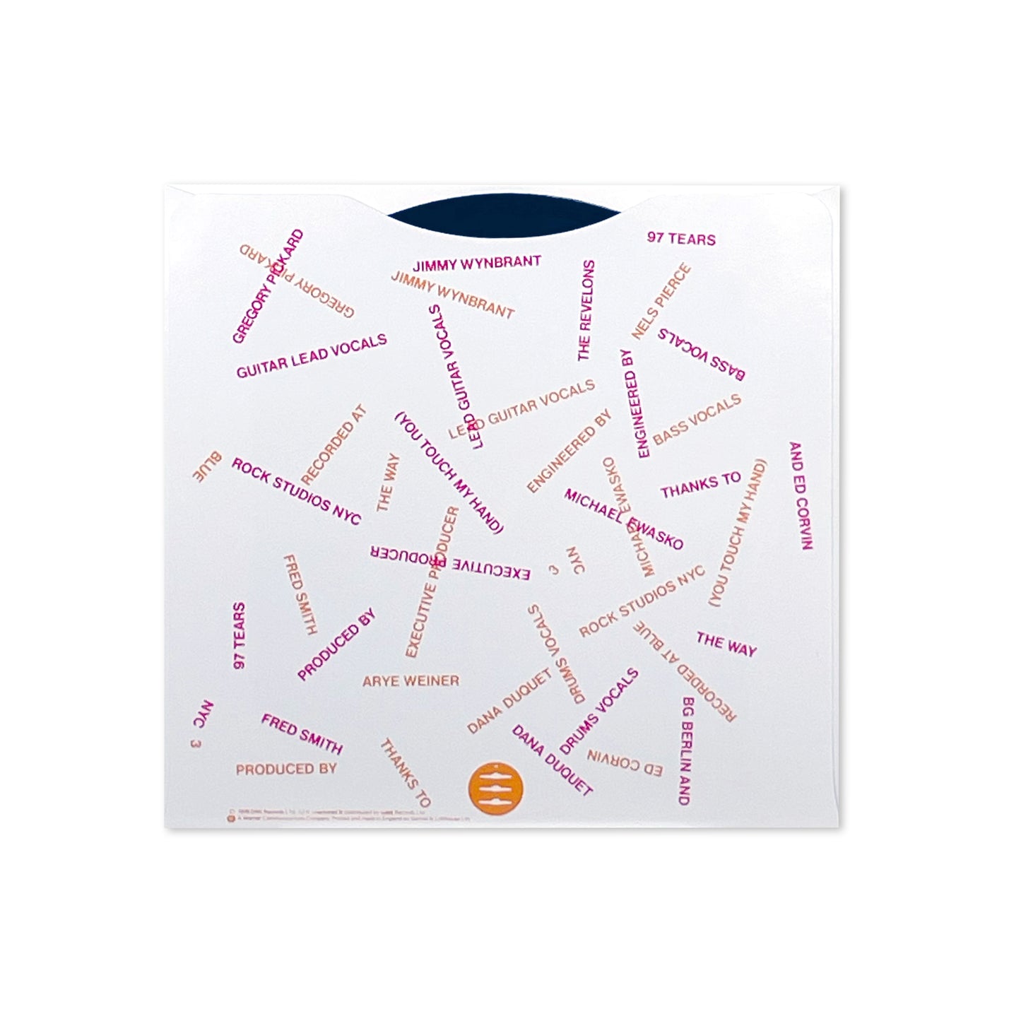 The Way You Touch My Hand b/w 96 Tears