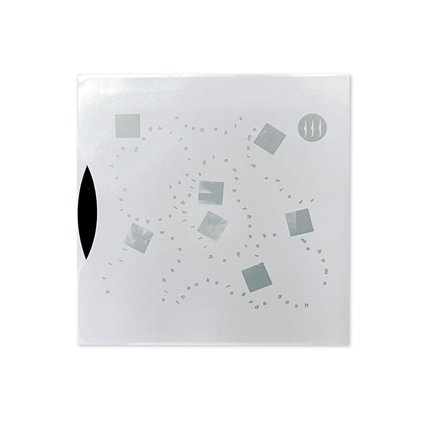 Still Wanna Die b/w Take Me Home vinyl record with minimalist white cover and abstract silver designs