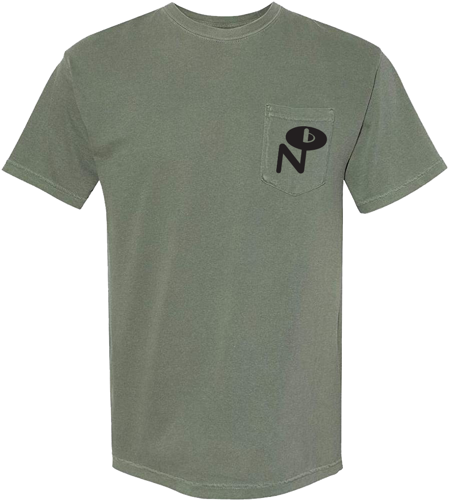 Numero Pocket T-Shirt (Moss Green)