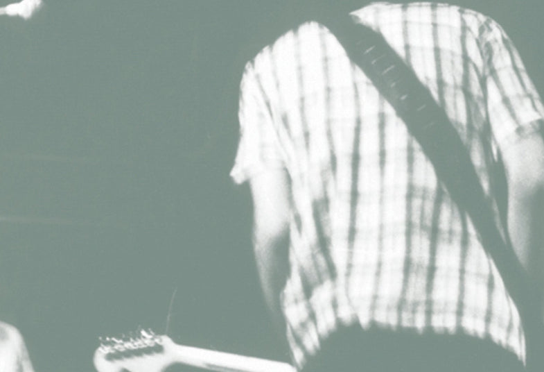 Geoff Farina and Eamon Vitt from Karate playing an early show.