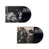 West Side Bundle featuring black vinyl records with vintage black and white photographs on album covers