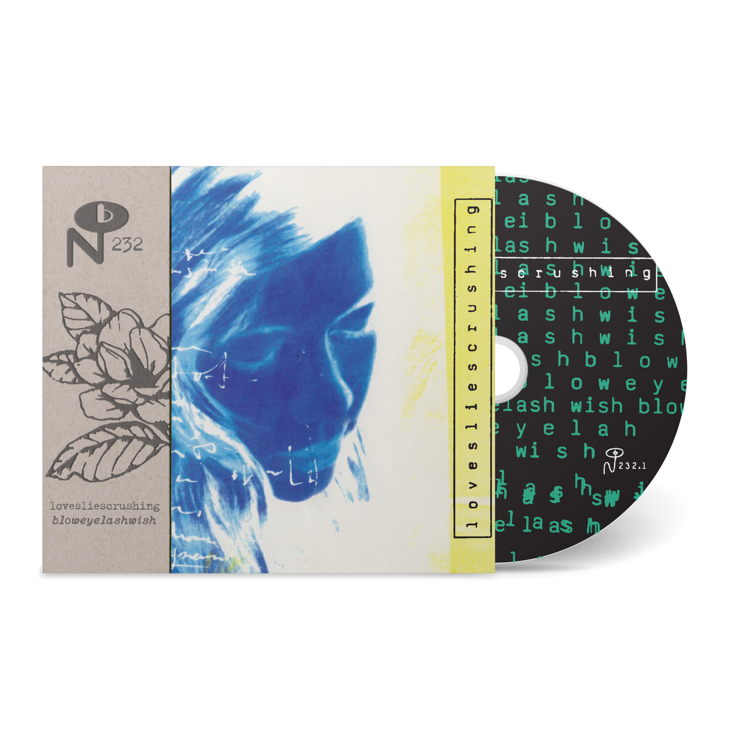 Magnolia CD Bundle: Chapter 2 featuring a blue-toned artistic face design with floral sketch and patterned CD disc design.