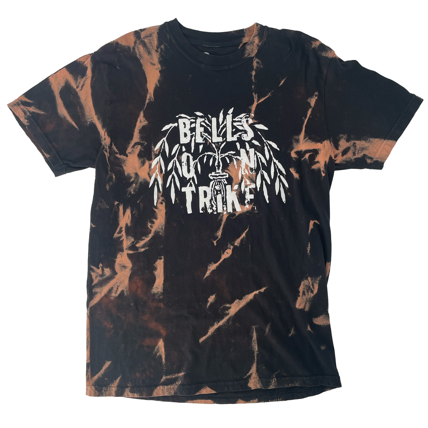 Burns Me Up Hand Bleached T-Shirt