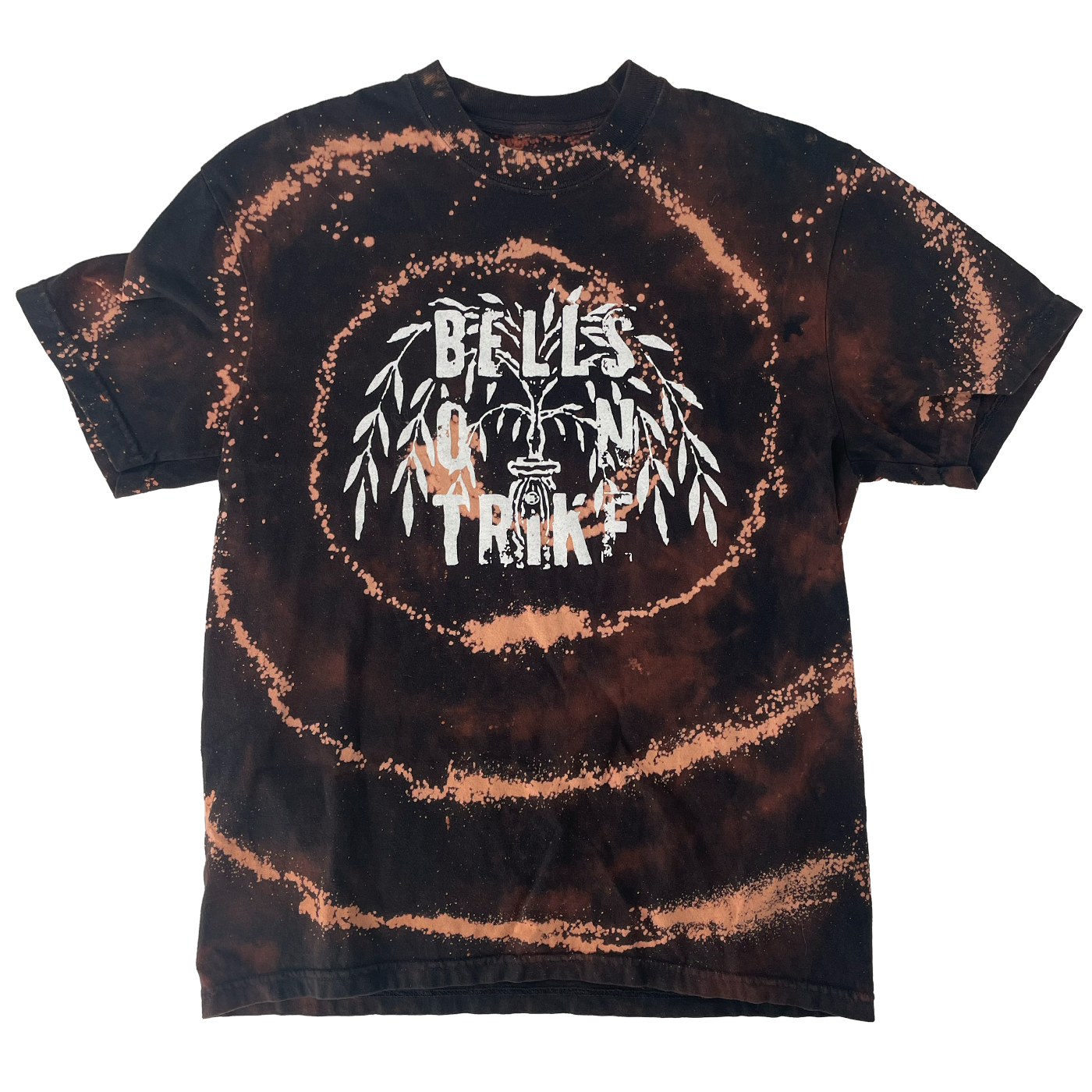 Burns Me Up Hand Bleached T-Shirt