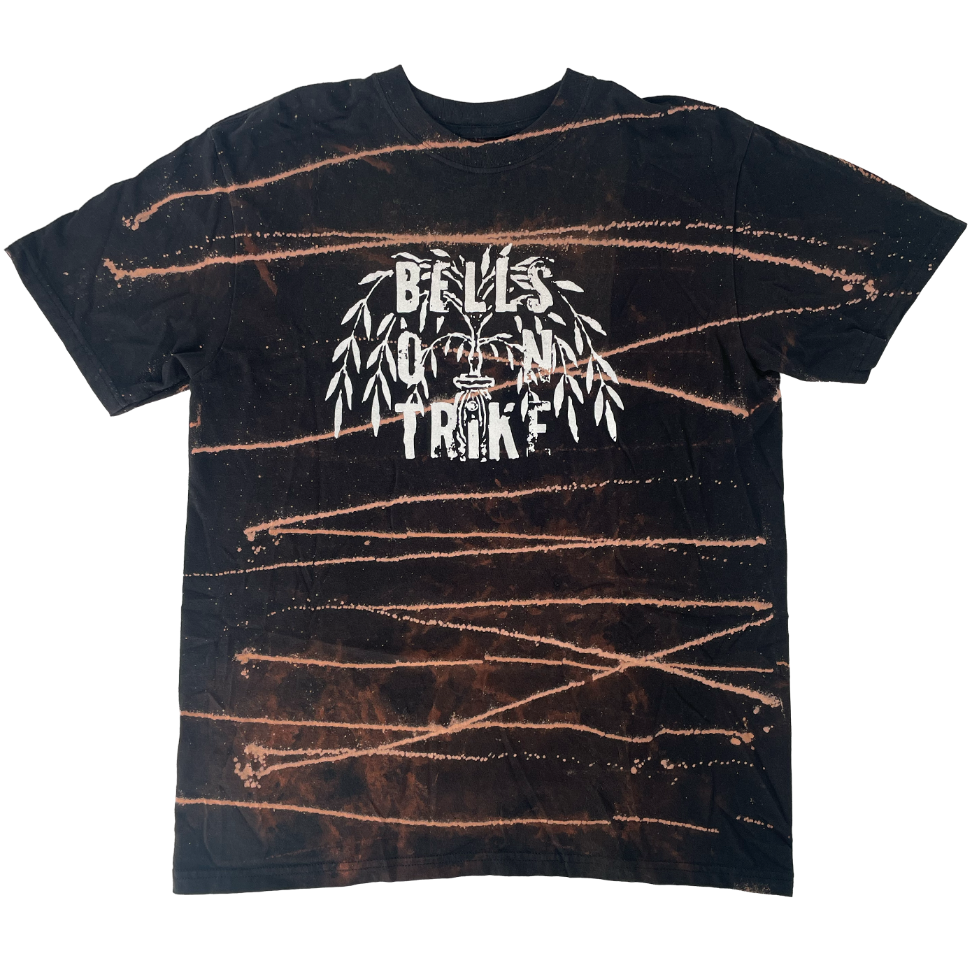 Burns Me Up Hand Bleached T-Shirt