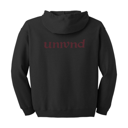 Unwound Leaves Zip Hoodie