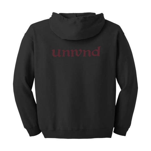 Unwound Leaves Zip Hoodie