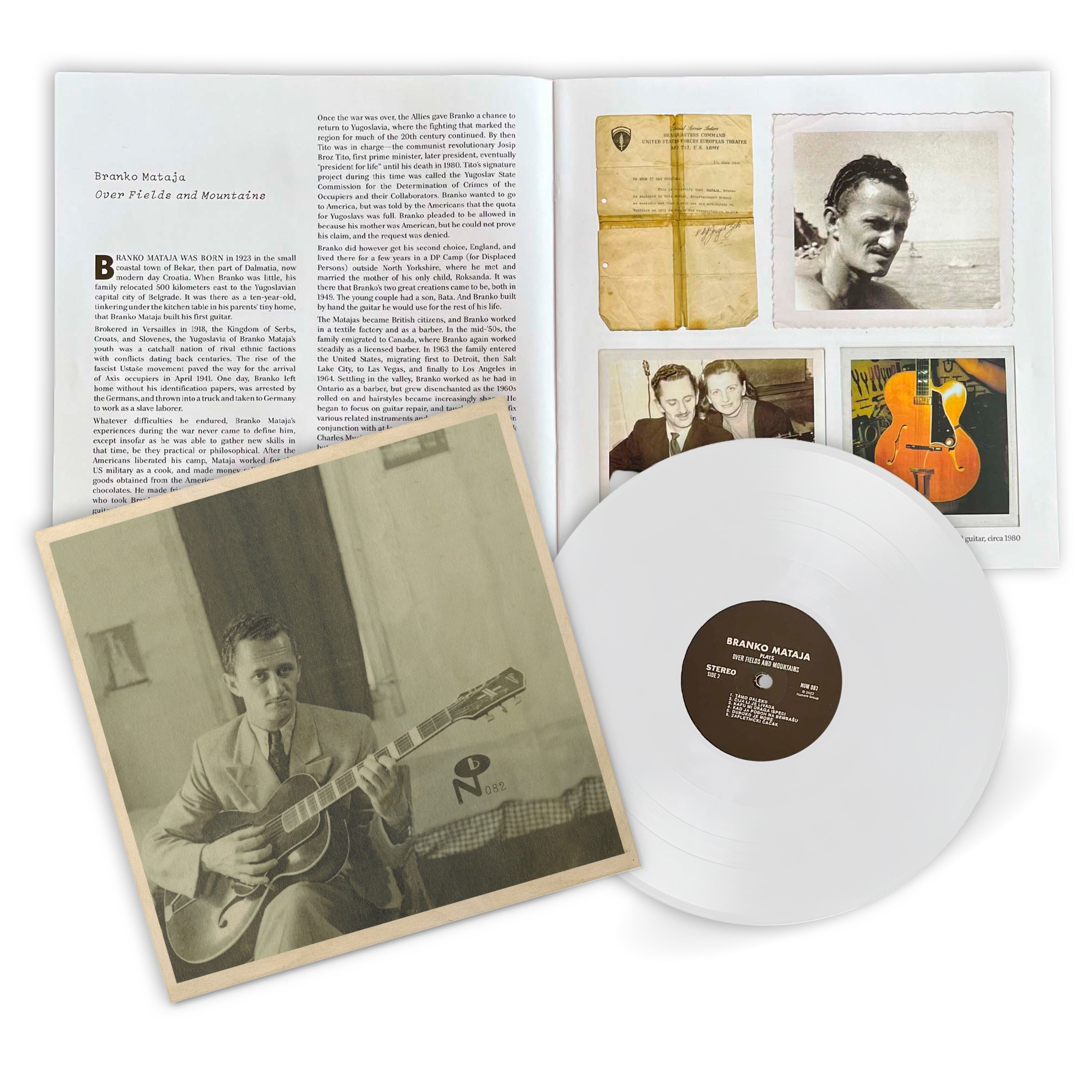 Branko Mataja - Over Fields And Mountains – Numero Group
