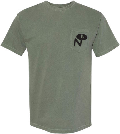 Numero Pocket T-Shirt (Moss Green)